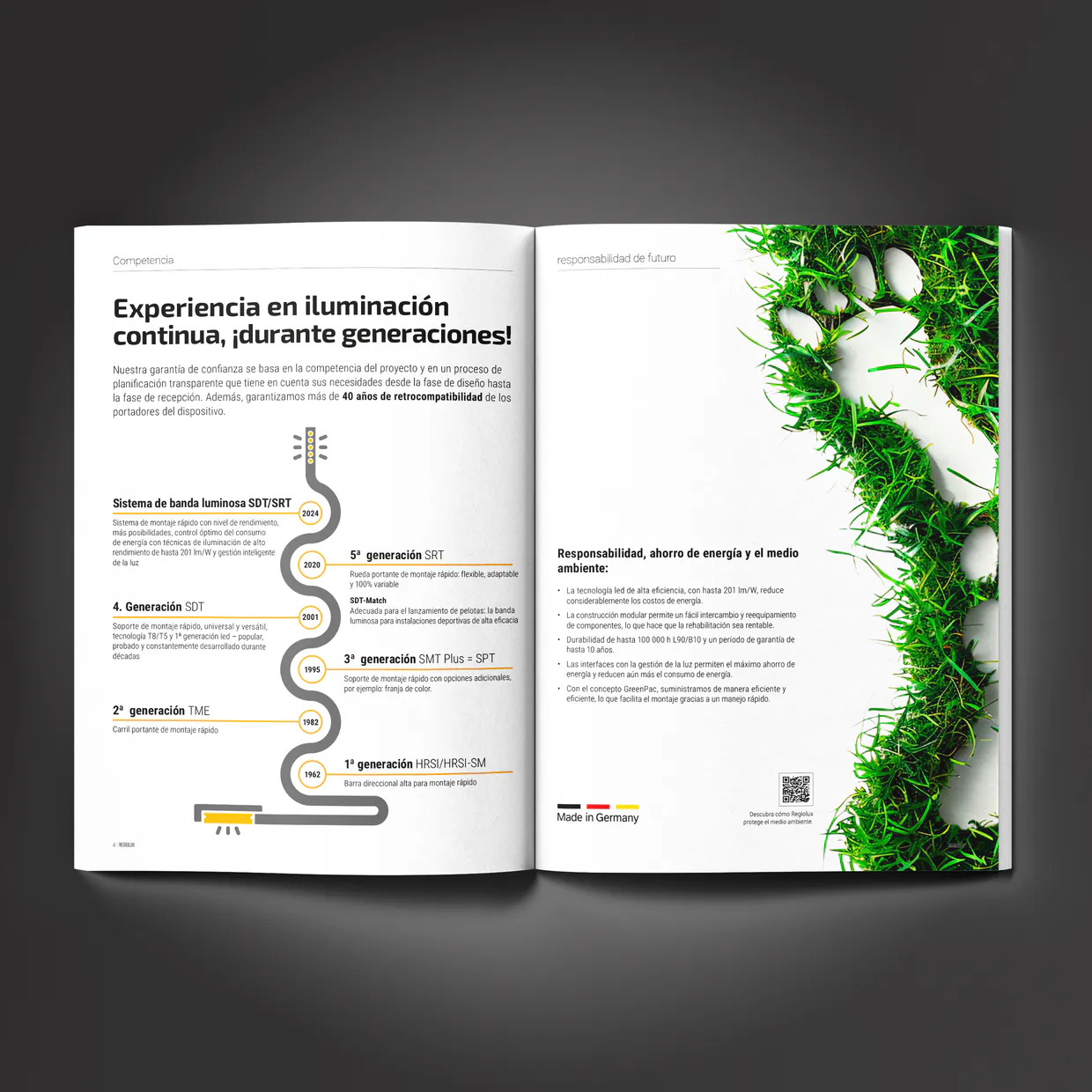 Regiolux GmbH – Produktkatalog, Informationsblatt, Broschüre