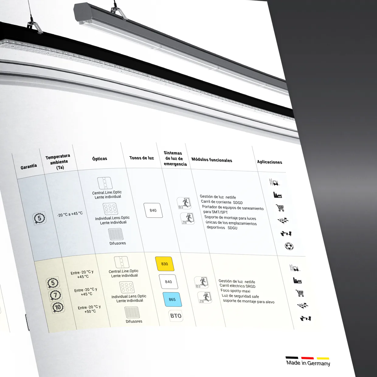 Regiolux GmbH – Produktkatalog, Informationsblatt, Broschüre